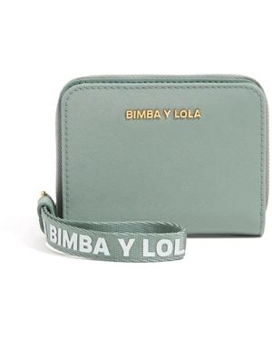 Bimba Y Lola Portafoglio Con Logo - Verde