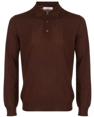 Mauro Ottaviani Button Polo Shirt - Brown