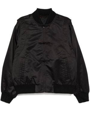 CROQUIS Retro Loose Down Coat - Black