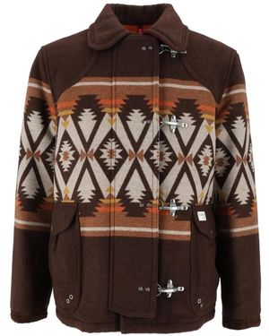 Fay 4 Ganci Jacket - Brown