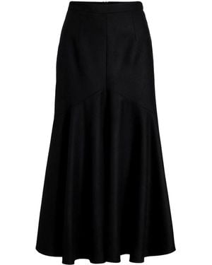 Patou Mermaid Midi-Rok - Zwart