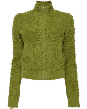 JNBY Zip-Up Cardigan - Green