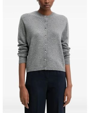 Benetton Button Knitwear - Gray