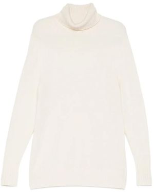 N.Peal Cashmere Brompton Sweater - White