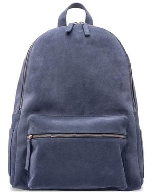 Orciani Zaino Laio Con Zip - Blu