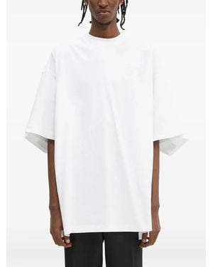 Vetements Wide-Sleeve T-Shirt - White