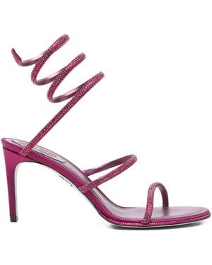 Rene Caovilla Cleo Sandals - Pink