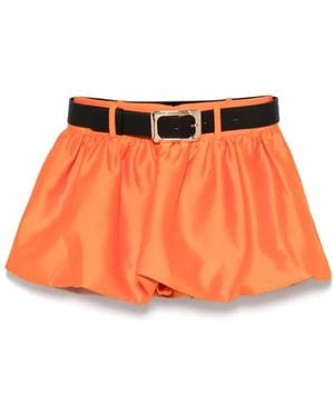 Self-Portrait Short Skirts - Naranja
