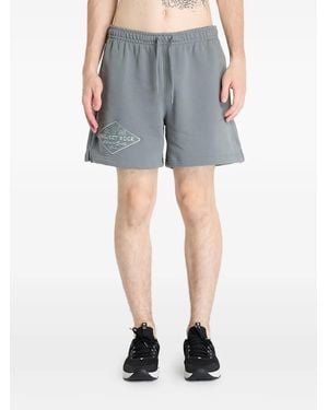 Under Armour Shorts Aus Baumwollgemisch - Blau