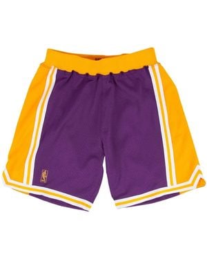 Mitchell & Ness Nba La Lakers 96-97 ショートパンツ - パープル