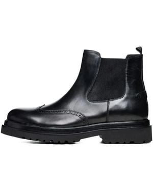 Poche Paris Denis Chelsea Boots - ブラック