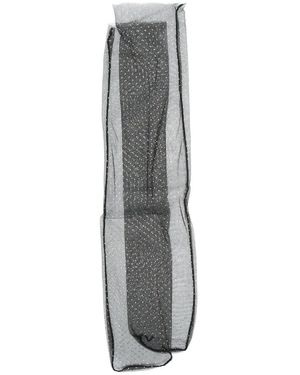 Maison Close Micro Dot Socks - Grey