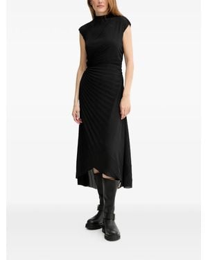 AllSaints Rayanna Asymmetric Dress - Black