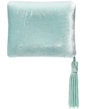 Sophie Bille Brahe Tassel-Trimmed Jewelry Box - Blue