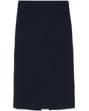 Paloma Wool Loya Midi Skirt - Blue