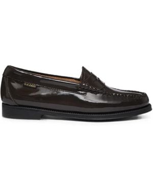 G.H. Bass & Co. Easy Weejuns Patent Leather Loafers - Noir