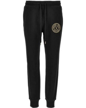 Versace Jeans Couture V-Emblem Track Trousers - Black