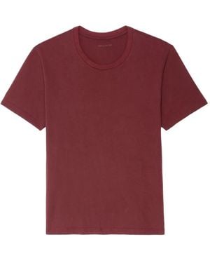 Zadig & Voltaire T-Shirt Mit Skorpion-Print - Rot