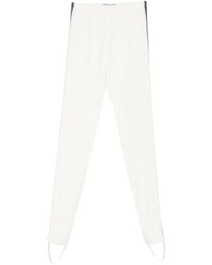 Prada Leggings Mit Streifen - Weiß