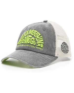 Deus Ex Machina Embroidered Trucker Cap - Green