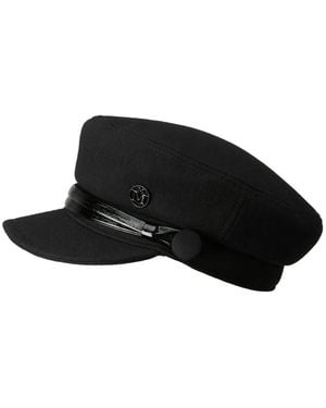Maison Michel Cappello Baker Boy New Abby - Nero