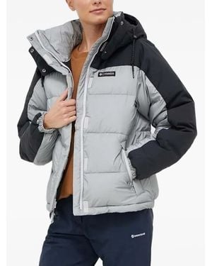 Columbia Snowqualmie Hooded Puffer Jacket - Grey