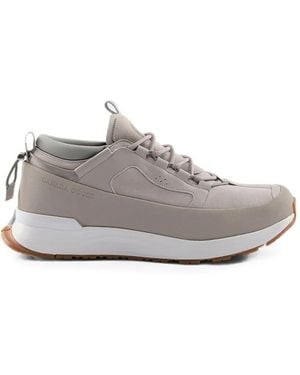 Canada Goose Glacier Logo-Debossed Panelled Trainers - White