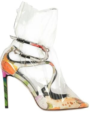 Off-White c/o Virgil Abloh X Jimmy Choo Claire Floral-Print Court Shoes - White