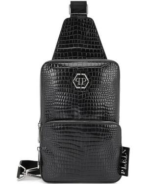 Philipp Plein Cross Body Bag Cocco - Black