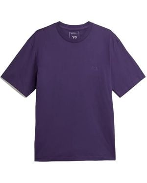 Y-3 T-Shirt X À Manches Courtes - Violet
