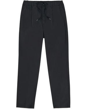 Herno Pantalones Resort Con Cordones - Azul