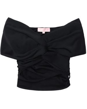BAPY BY *A BATHING APE® Geraffte Bluse - Schwarz