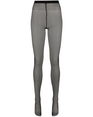 Wolford Sheer High-Waisted Tights (Pack Of Three) - Grey