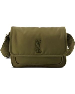 Saint Laurent Niki Kleine Messengertas - Groen