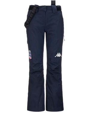 Kappa Asdjustable Dtraps Logo Pants - Blue