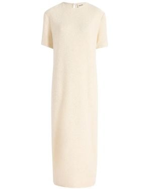 KHAITE Webber Dress - White