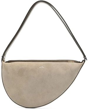 TOTEME Scooped Sling Schultertasche - Weiß