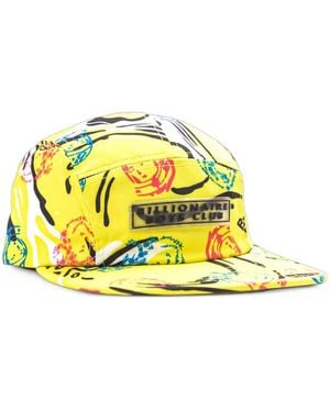 BBCICECREAM Bb Waves Printed Cap - Yellow