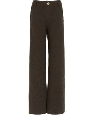 Barrie Buttoned Trousers - Brown
