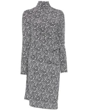 TOTEME Floral Twist Dress - Grey