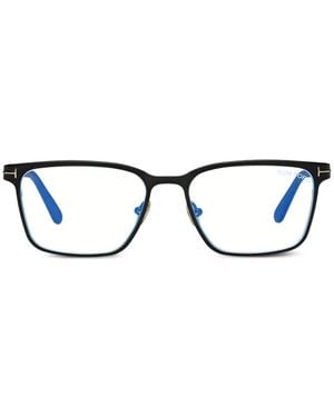 Tom Ford Square Full-Rim Glasses - Black