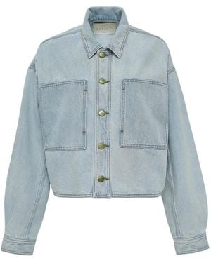 Ulla Johnson Buttoned Denim Jacket - Blue