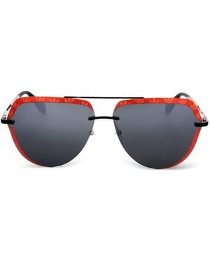 adidas Gafas De Sol Con Logo Estampado - Azul