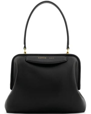 Carven Mini Carmen Leather Tote Bag - Black