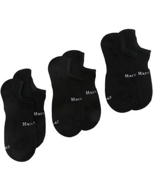 Marc O' Polo Logo-Detail Socks - Black