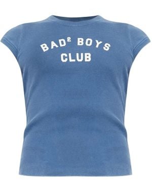 DSquared² Lettered T-Shirt - Blue