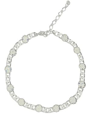 Magda Butrym Chain Necklace - White