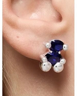 Tous Bear-Shaped Earrings - Blue