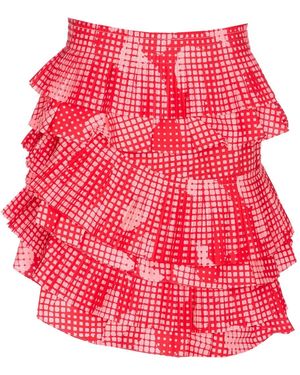 Essentiel Antwerp Asymetrical Layered Mini Skirt
