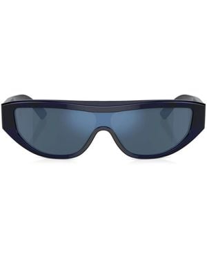 Ferrari Sonnenbrille Mit Oversized-Gestell - Blau